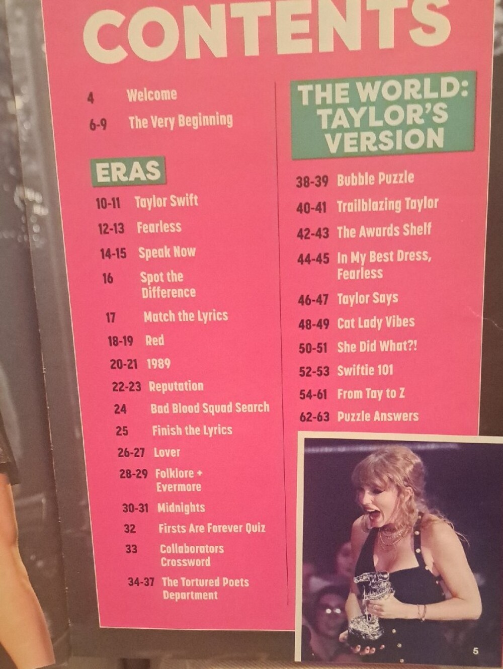 Taylor Swift Miss Americana Annual 2025 | Hardcover | NEW | 100% Unofficial - Picture 2 of 12